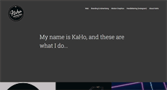 Desktop Screenshot of kahoworkshop.com